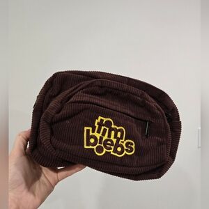 NWOT Tim Horton's X Justin Bieber Tim Biebs Corduroy Fanny Pack